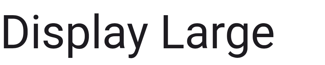 Typography Type scale